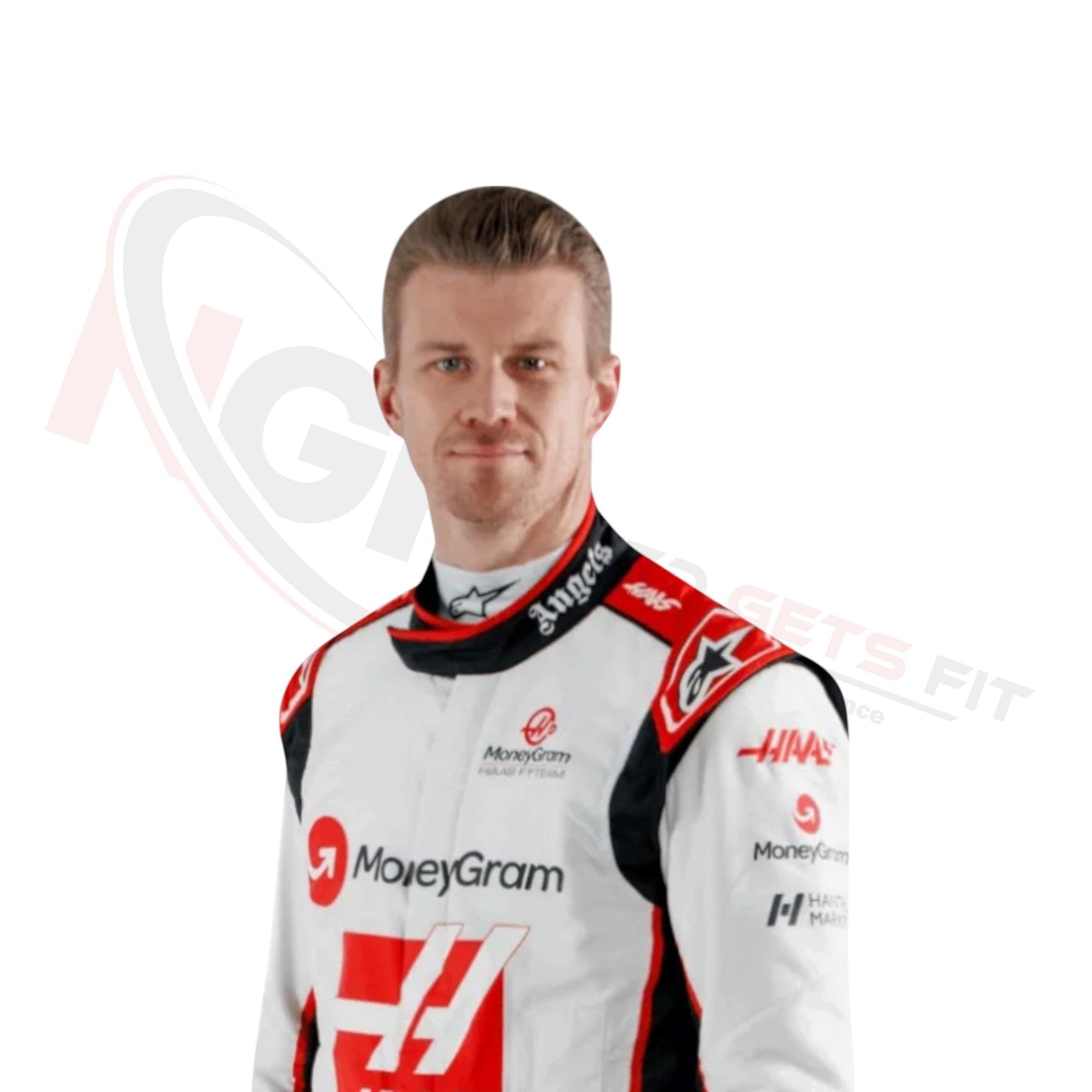 2023 Nico Hulkenberg Haas F1 Race Suit REPLICA