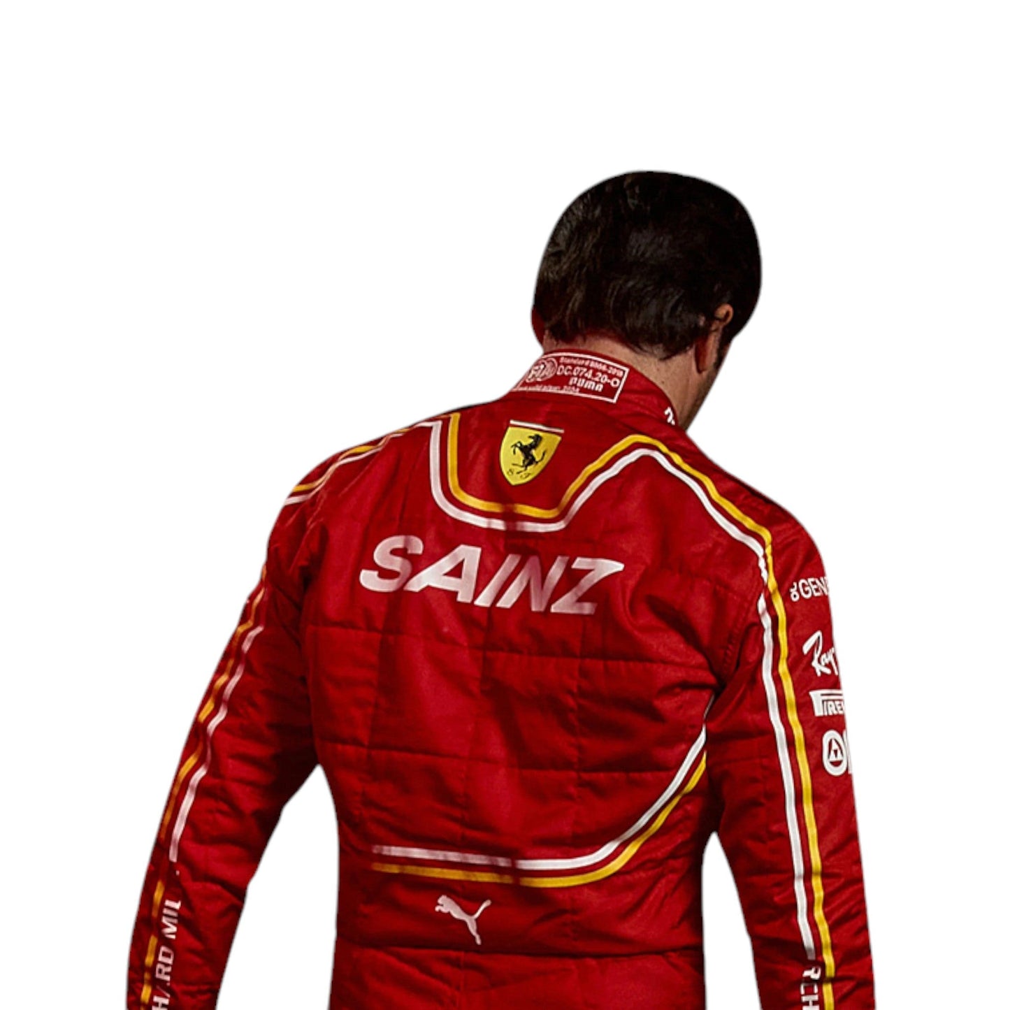 2024 Carlos Sainz Ferrari F1 Race Suit REPLICA