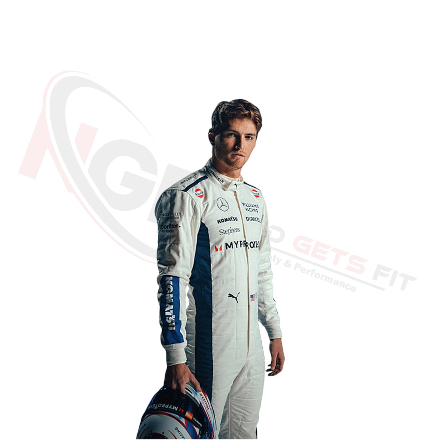 2024 Logan Sargeant Williams F1 Race Suit