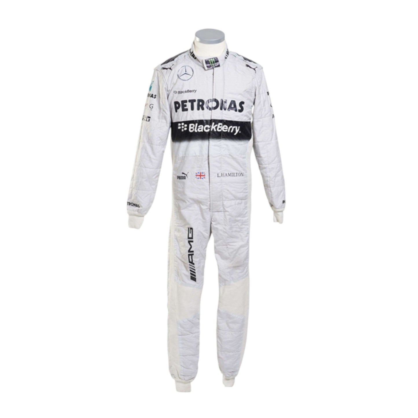 2014 Lewis Hamilton PETRONAS Mercedes F1 Race Suit REPLICA