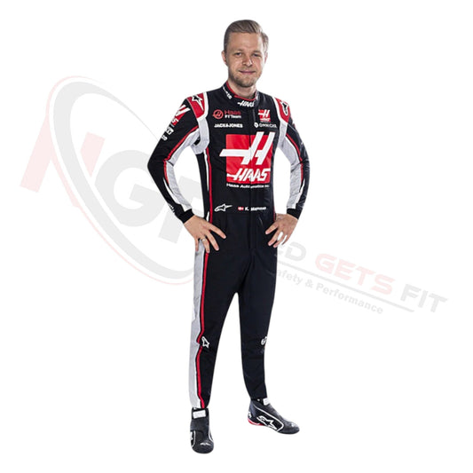 2020 Kevin Magnussen Haas F1 Race Suit REPLICA