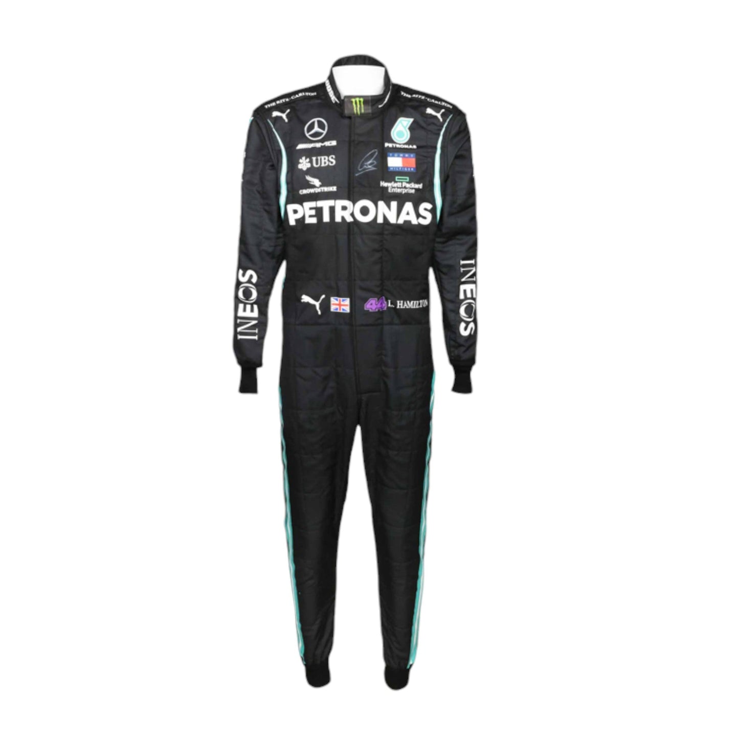 2020 Lewis Hamilton Mercedes F1 Race Suit REPLICA