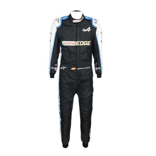 2021 Fernando Alonso Alpine F1 Race Suit REPLICA