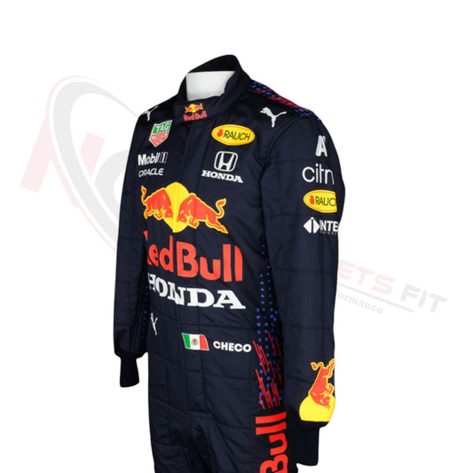 2021 Sergio Perez Red Bull Honda F1 Suit REPLICA