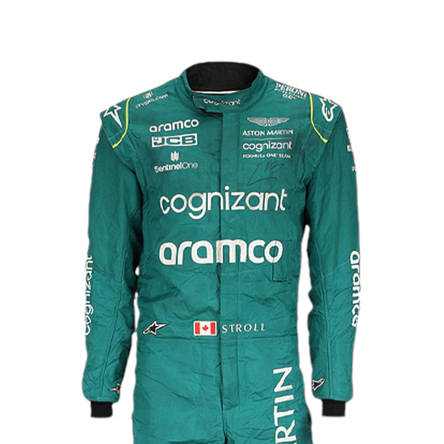 2022 Lance Stroll Aston Martin F1 Race Suit REPLICA