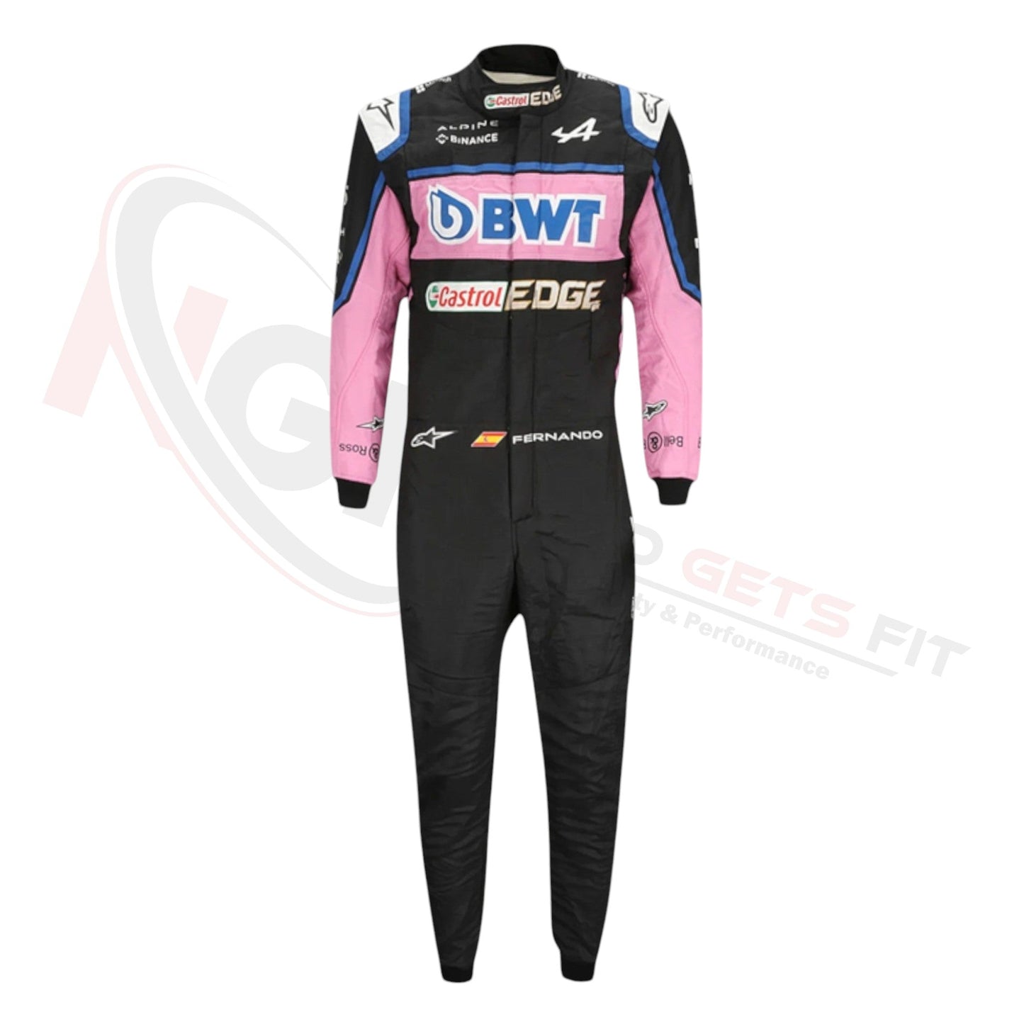 2022 Esteban Ocon British Gp F1 Race Suit REPLICA
