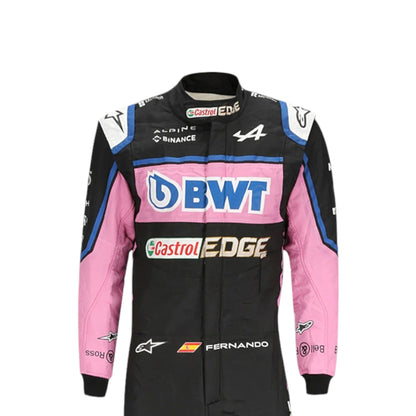 2022 Esteban Ocon British Gp F1 Race Suit REPLICA