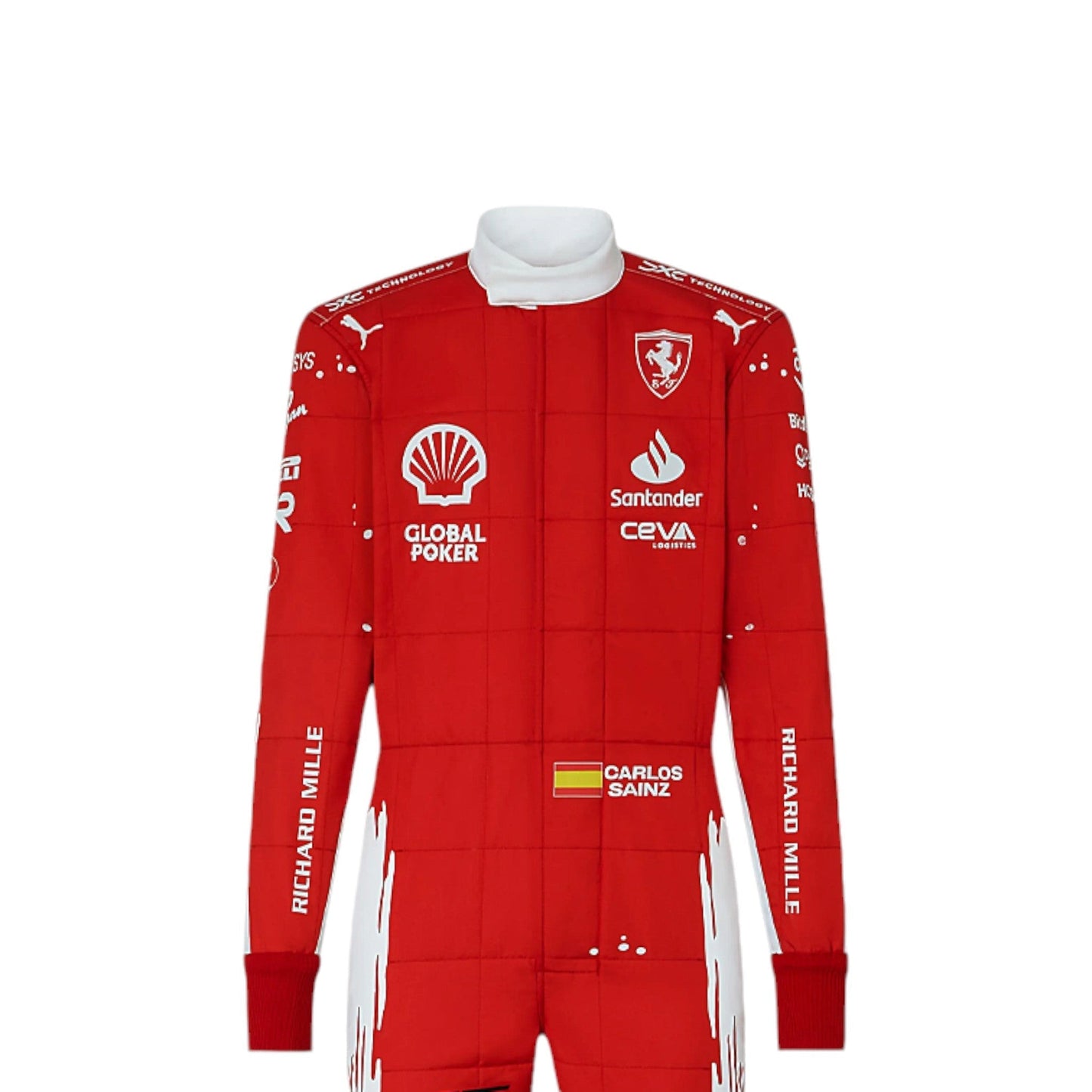 2023 Carlos Sainz (Las Vegas GP Special Edition) Ferrari F1 Race Suit REPLICA
