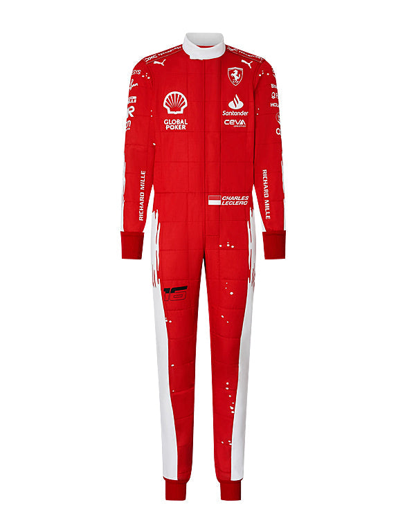 2023 Charles Leclerc Ferrari F1 Race Suit REPLICA