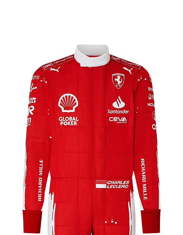 2023 Charles Leclerc Ferrari F1 Race Suit REPLICA