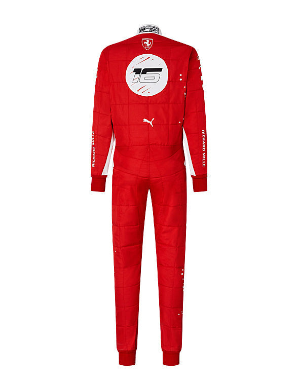 2023 Charles Leclerc (las vegas GP special edition) Ferrari F1 Race Suit REPLICA