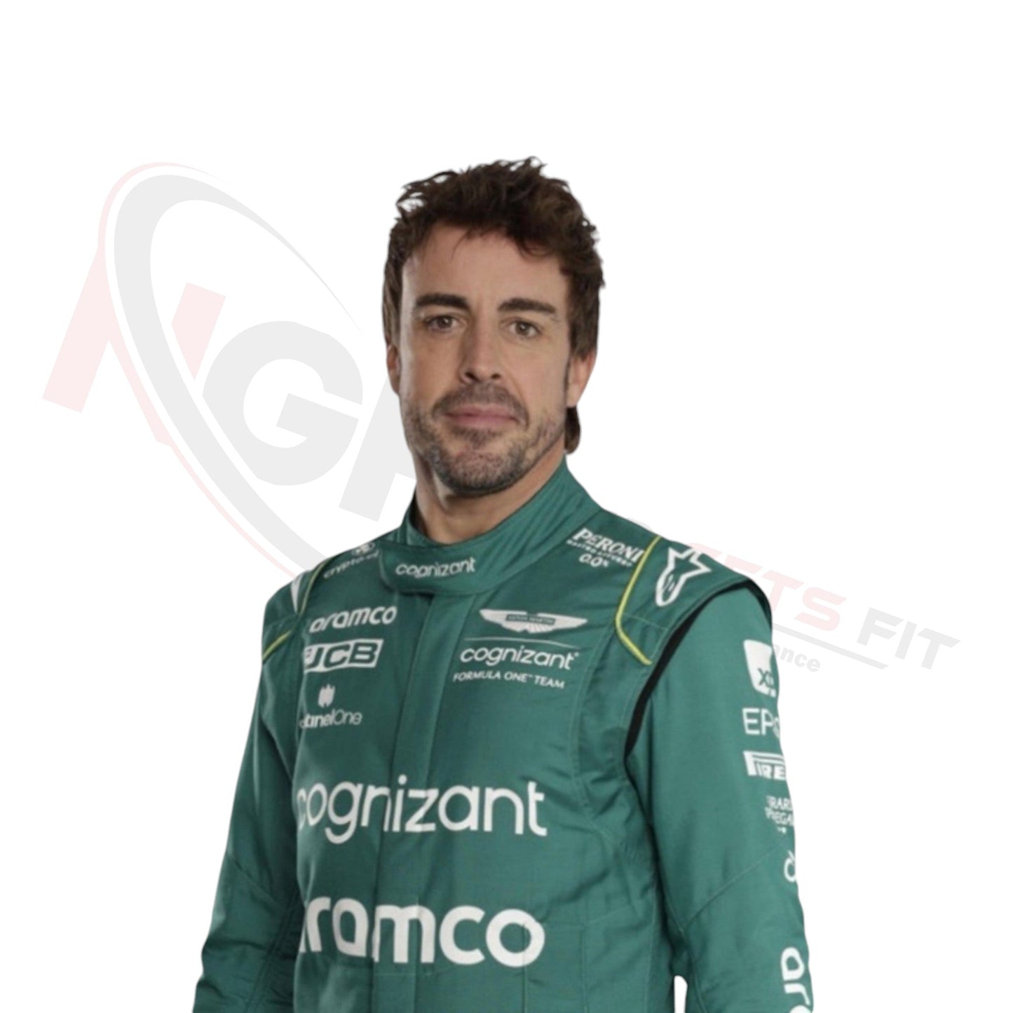 2023 Fernando Alonso Aston Martin F1 Race Suit REPLICA