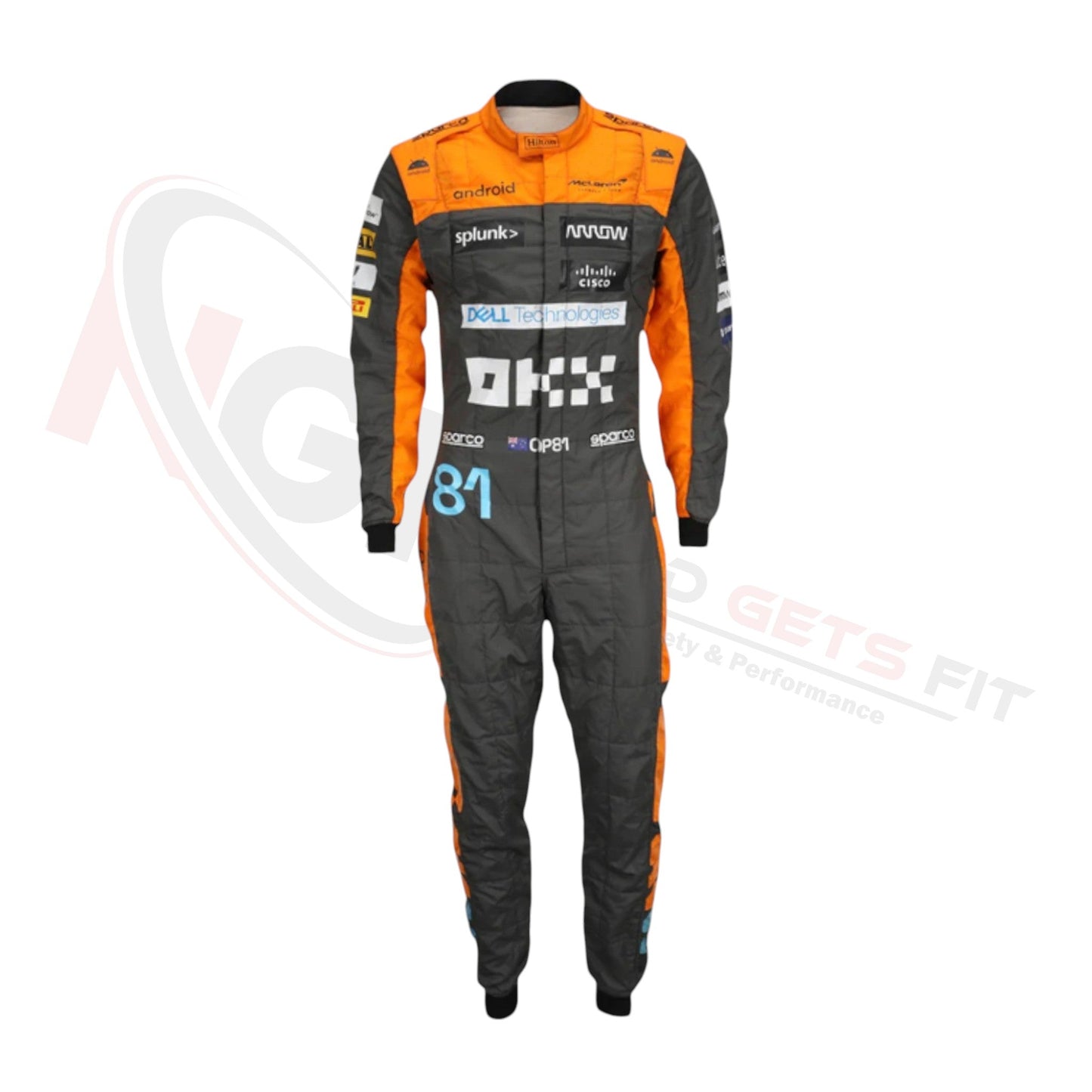 2023 Oscar Piastri Mclaren F1 Race Suit REPLICA