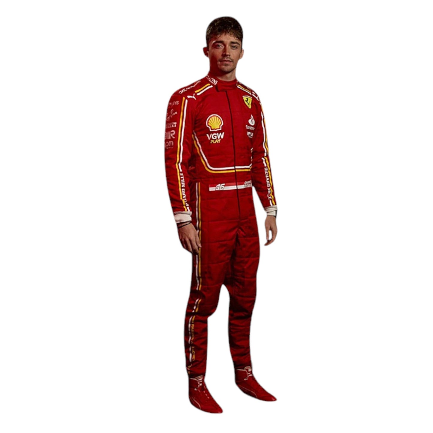 2024 Charles Leclerc Ferrari F1 Race Suit REPLICA