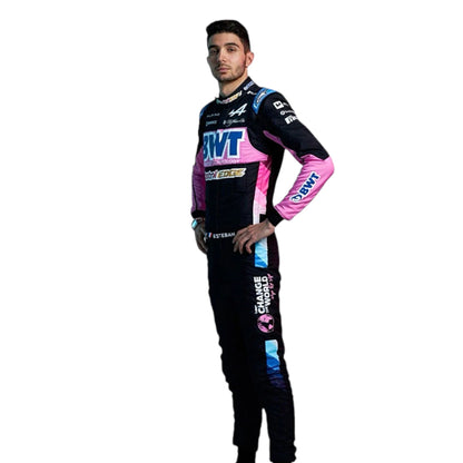 2024 Esteban Ocon British Gp F1 Race Suit REPLICA