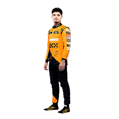2024 New McLaren Lando Norris F1 Team Race Suit REPLICA