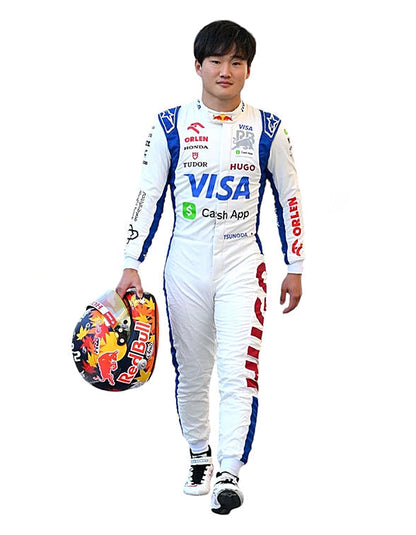 2024 Yuki Tsunoda RB F1 Rennanzug REPLIKA