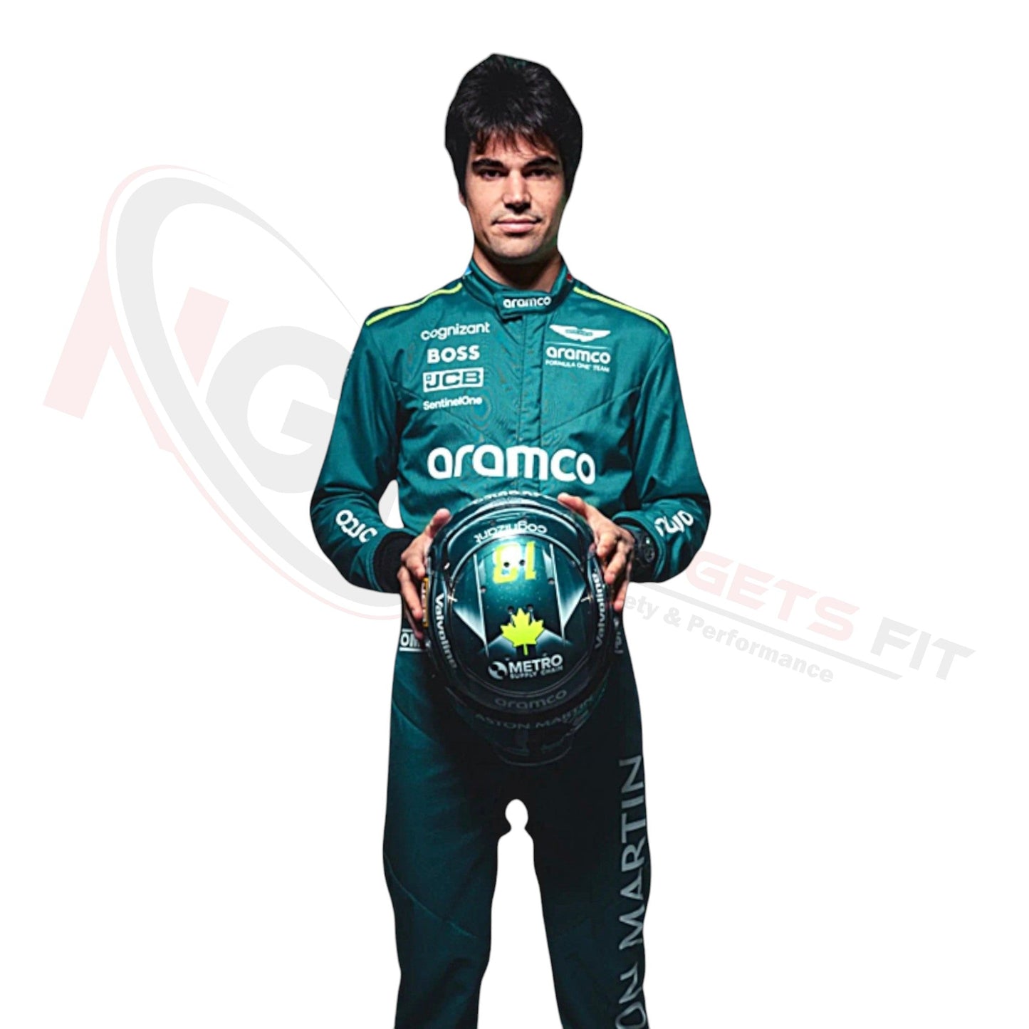 2024 Lance Stroll Aston Martin F1 Race Suit REPLICA