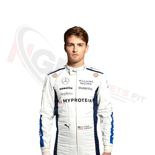 2024 Logan Sargeant Williams F1 Race Suit REPLICA