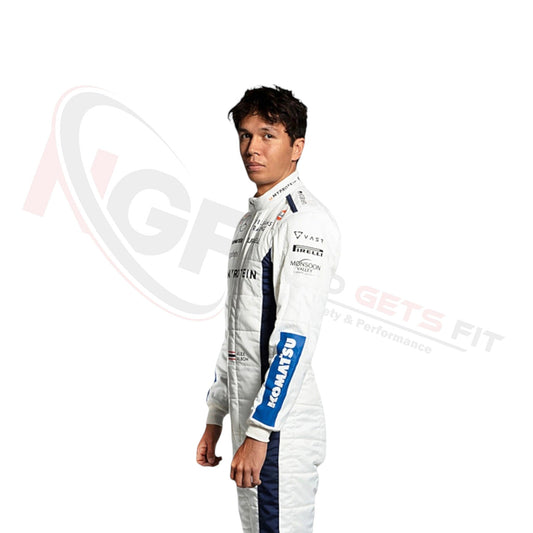 2024 New Alexander Albon Williams F1 Race Suit