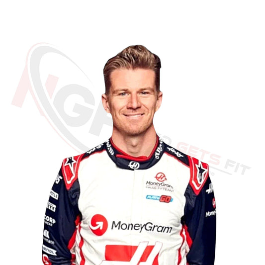 2024 Nico Hulkenberg Haas F1 Race Suit REPLICA