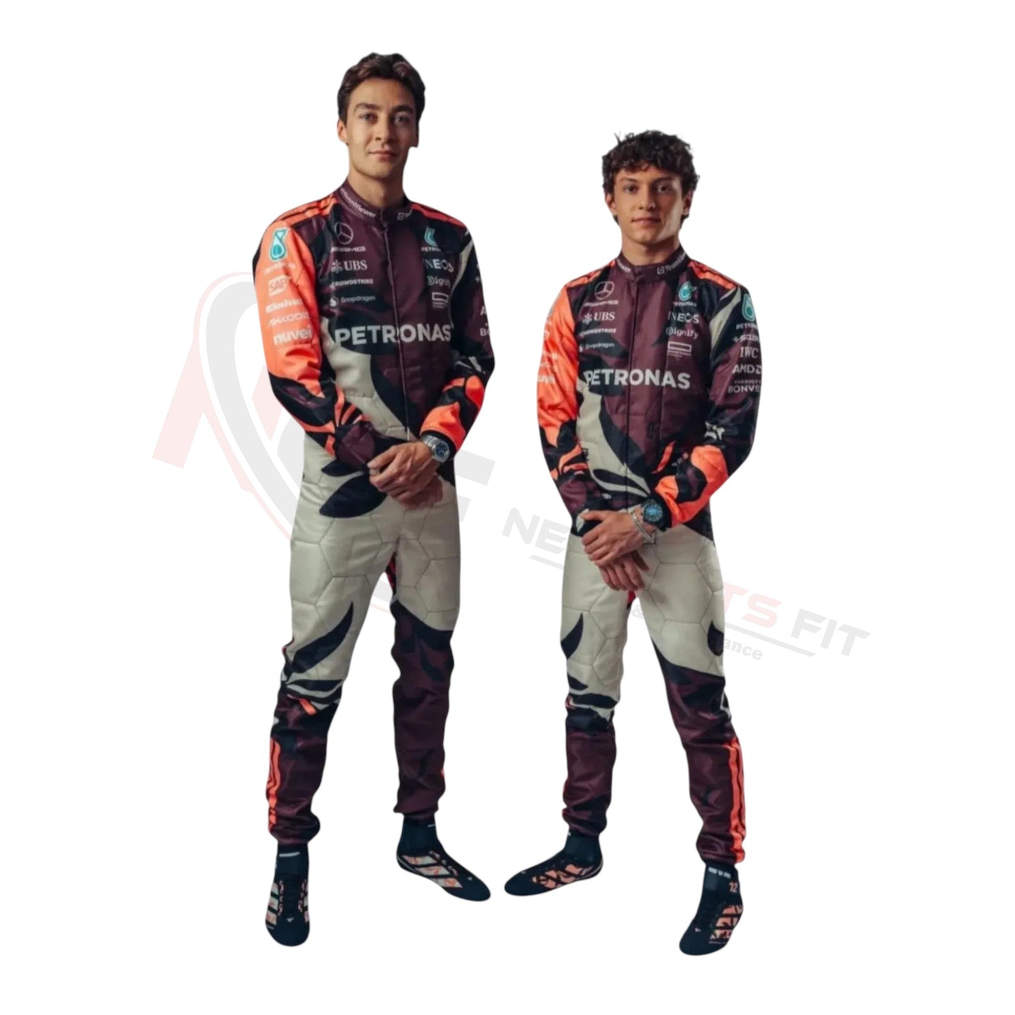 2025 George Russell Mercedes Racing Miami GP Race Suit