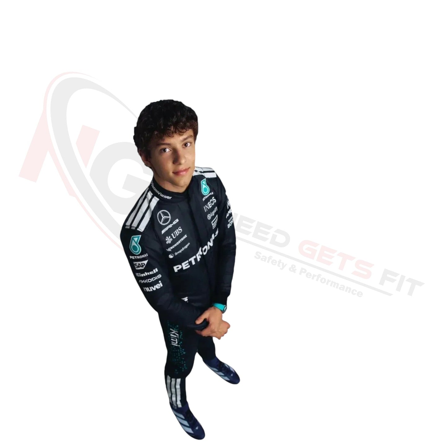2025 George Russell Mercedes F1 Race Suit