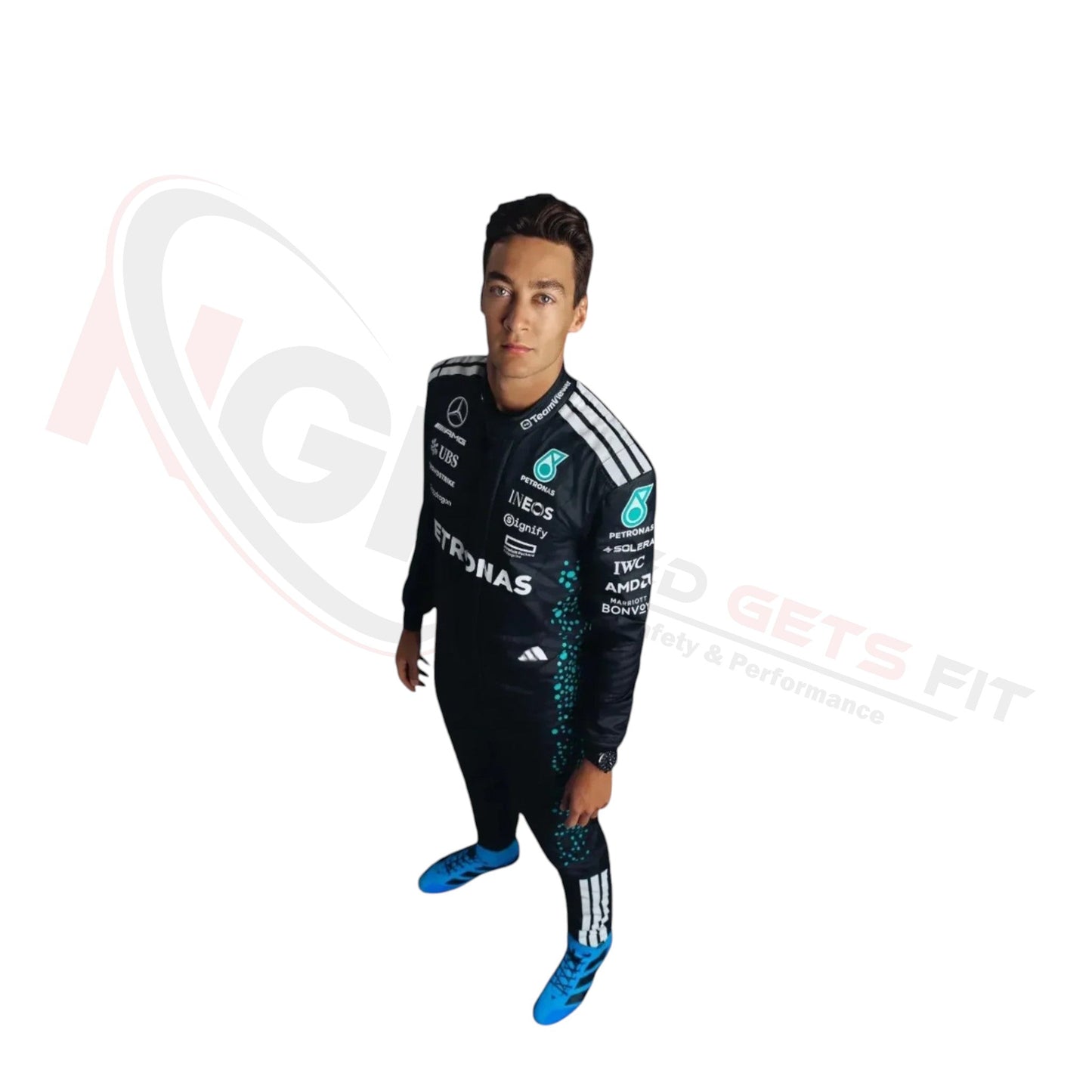 2025 George Russell Mercedes F1 Race Suit
