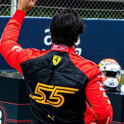 2023 Carlos Sainz Ferrari F1 Spain GP Race Suit
