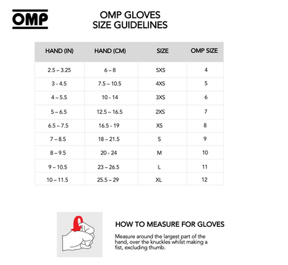 OMP ARP Advanced Rainproof Kart Gloves