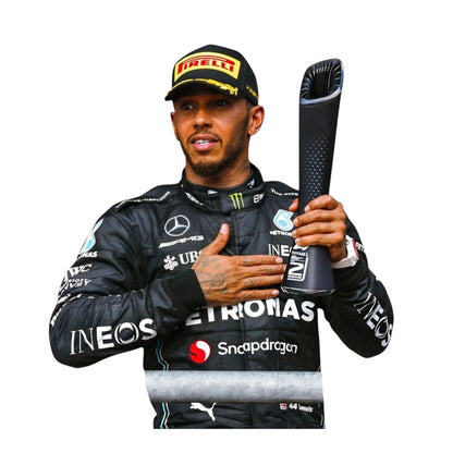 Lewis Hamilton Mercedes-AMG Petronas Formula 1 race suit front view