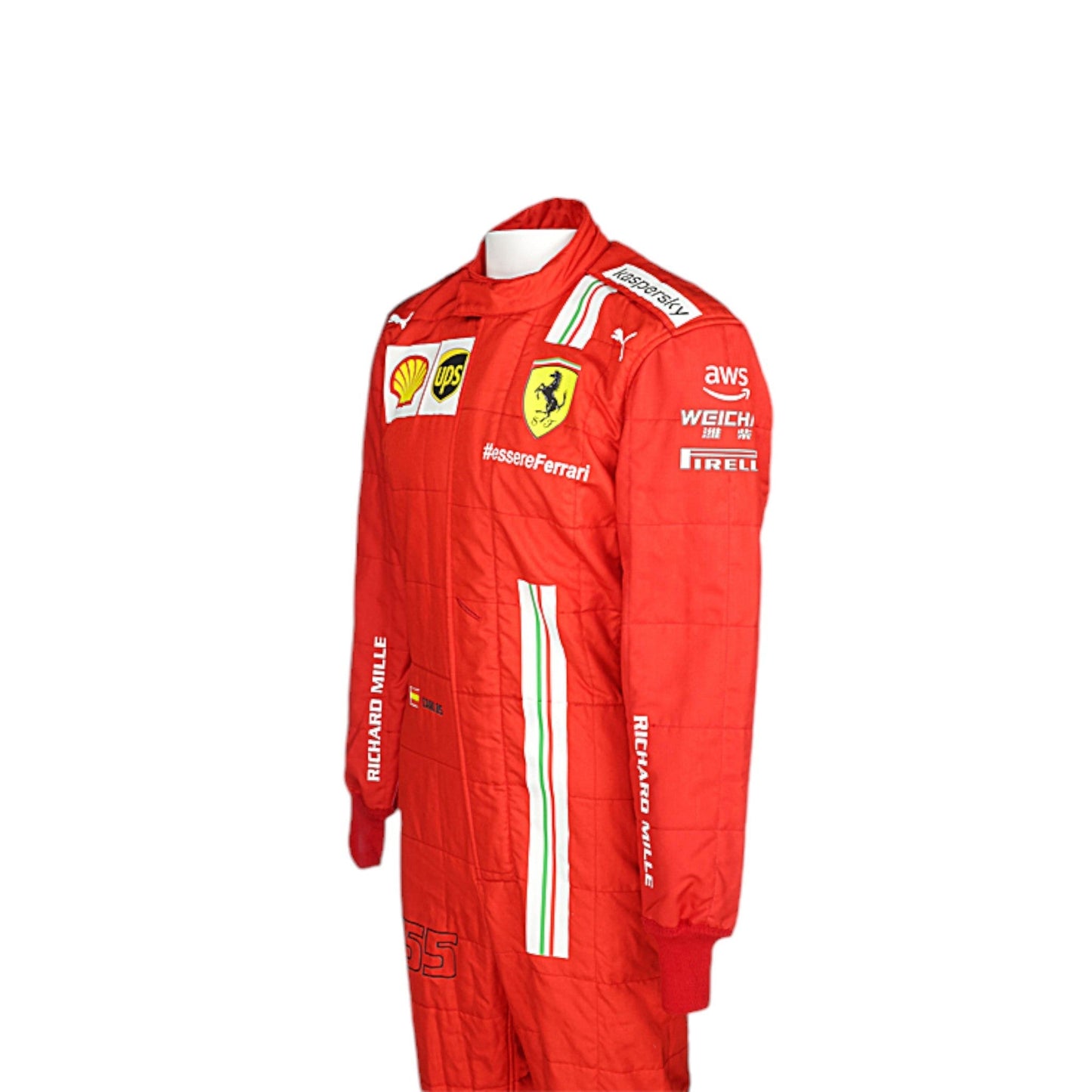 2021 Carlos Sainz Ferrari F1 Race Suit REPLICA