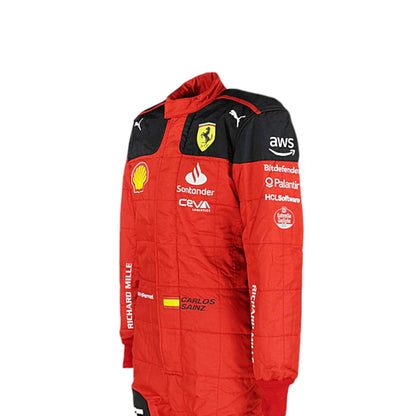 2023 Carlos Sainz Ferrari F1 Race Suit REPLICA