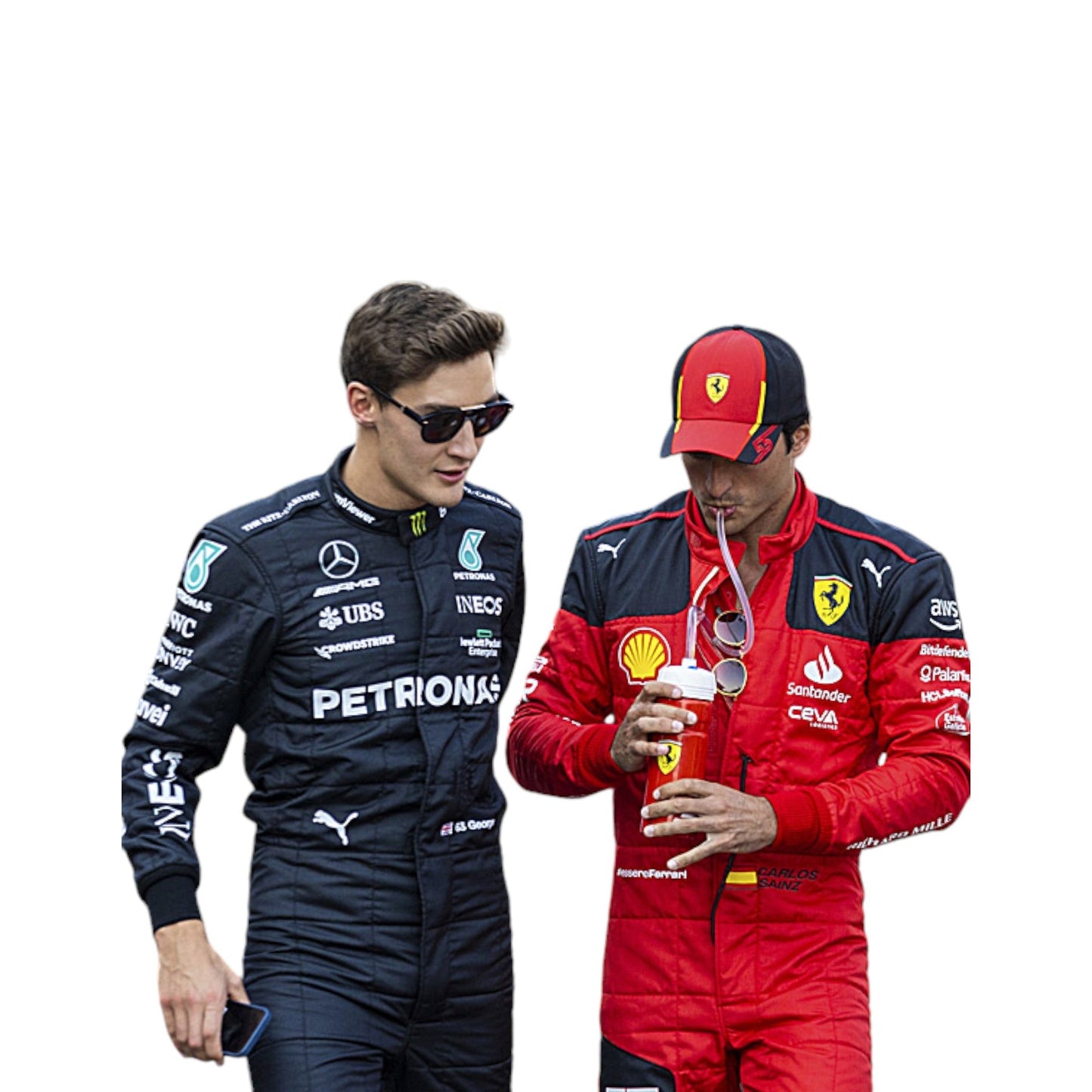 2023 Carlos Sainz Ferrari F1 Race Suit REPLICA