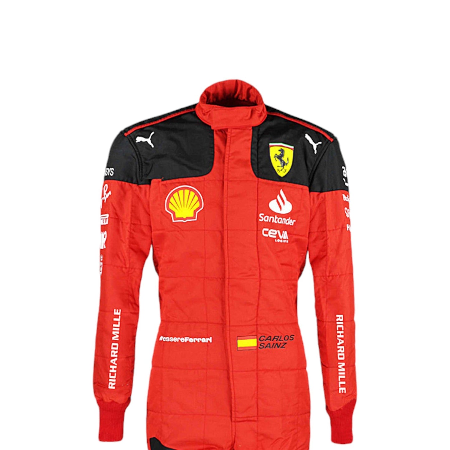 2023 Carlos Sainz Ferrari F1 Race Suit REPLICA