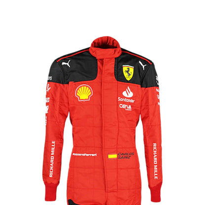 2023 Carlos Sainz Ferrari F1 Race Suit REPLICA