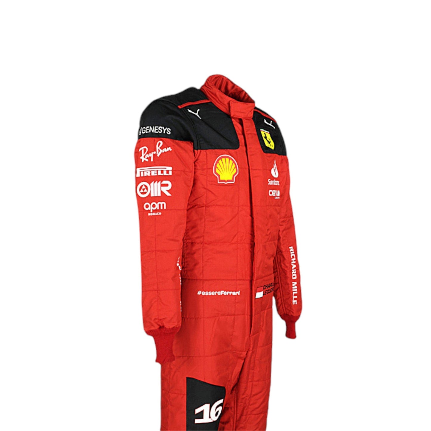 2023 Charles Leclerc Ferrari F1 Race Suit REPLICA