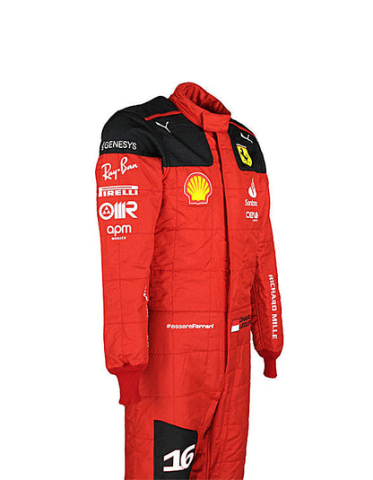 2023 Charles Leclerc Ferrari F1 Race Suit REPLICA