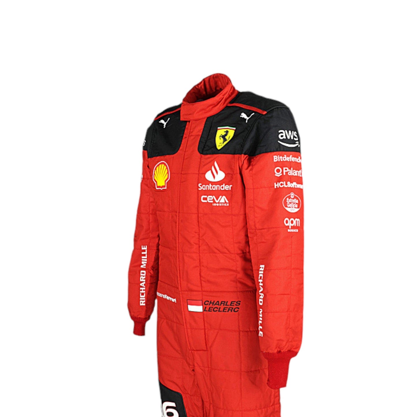 2023 Charles Leclerc Ferrari F1 Race Suit REPLICA