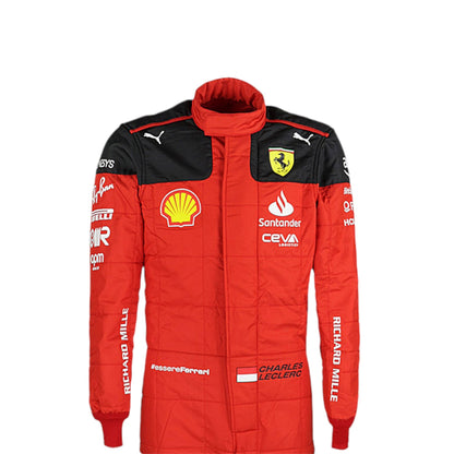 2023 Charles Leclerc Ferrari F1 Race Suit REPLICA