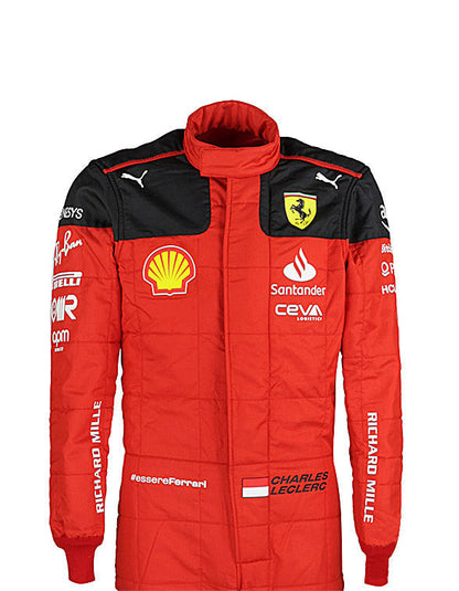 2023 Charles Leclerc Ferrari F1 Race Suit REPLICA