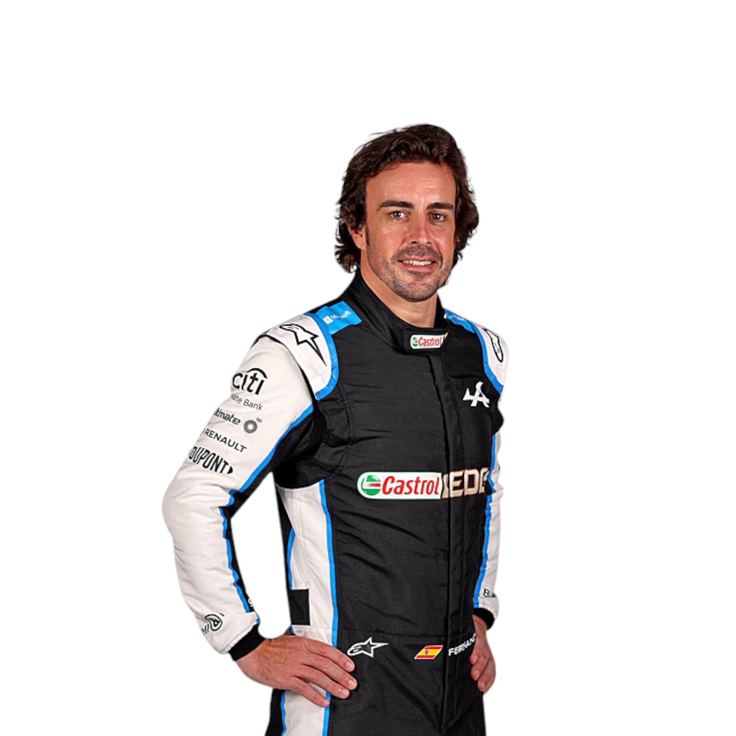 2021 Fernando Alonso Alpine F1 Race Suit REPLICA