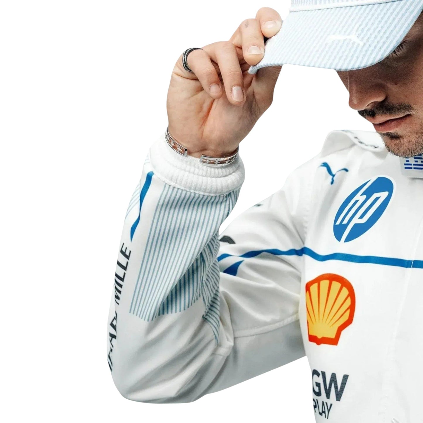 2025 Charles Leclerc Scuderia Ferrari HP Monaco Grand Prix Race suit