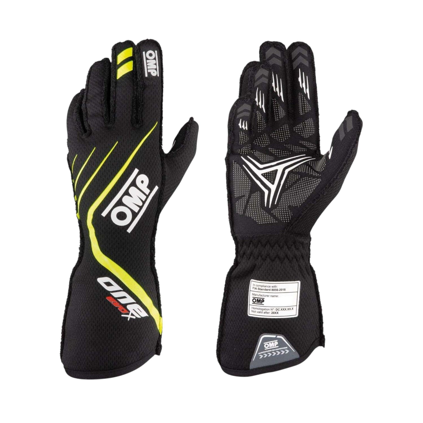 OMP ONE EVO X Racing Gloves FIA Approved
