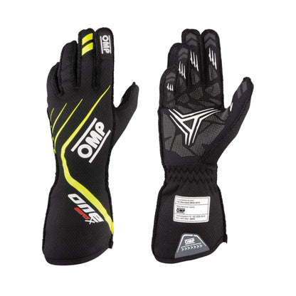 OMP ONE EVO X Racing Gloves FIA Approved