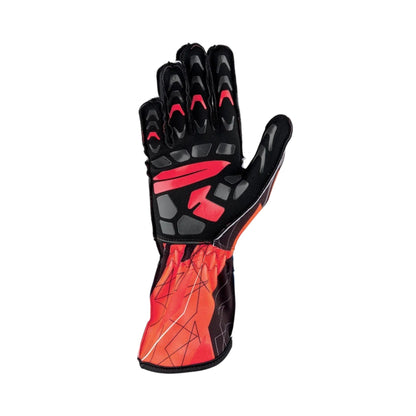OMP KS-2 ART Kart Gloves Black/White/Red