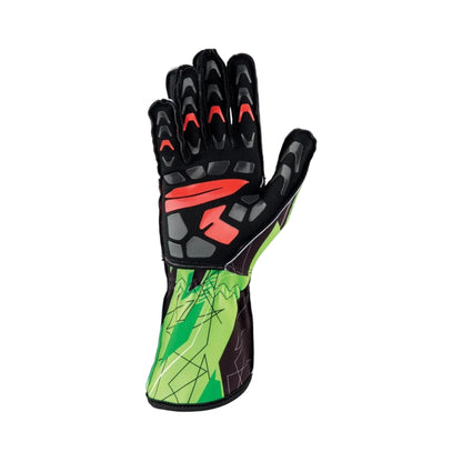 OMP KS-2 ART Kart Gloves Black/White/Red