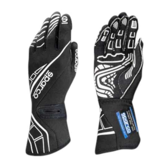 Sparco LAP RG-5 Black Race Gloves (FIA Approved)
