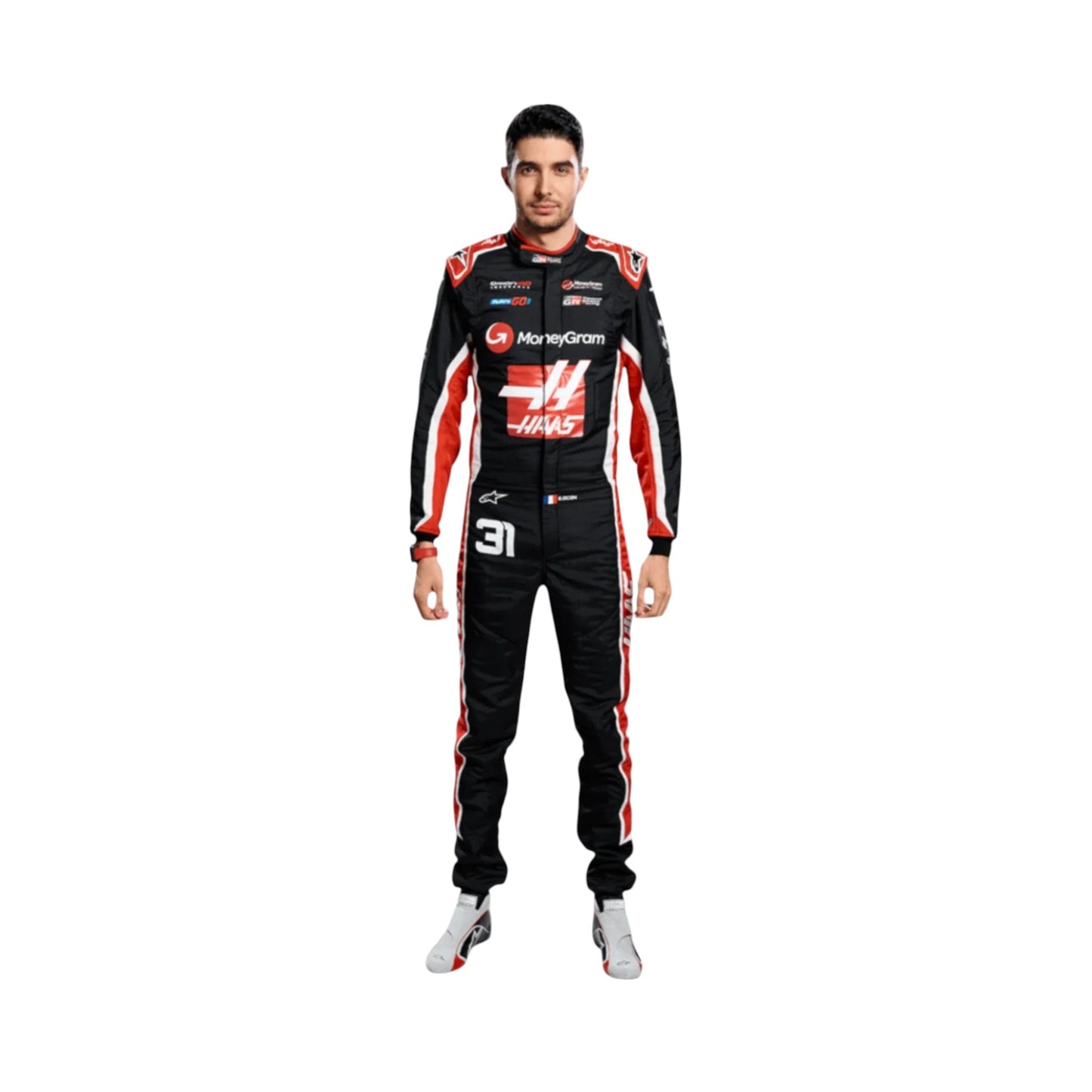 2025 Esteban Ocon Haas F1 Team Race Suit