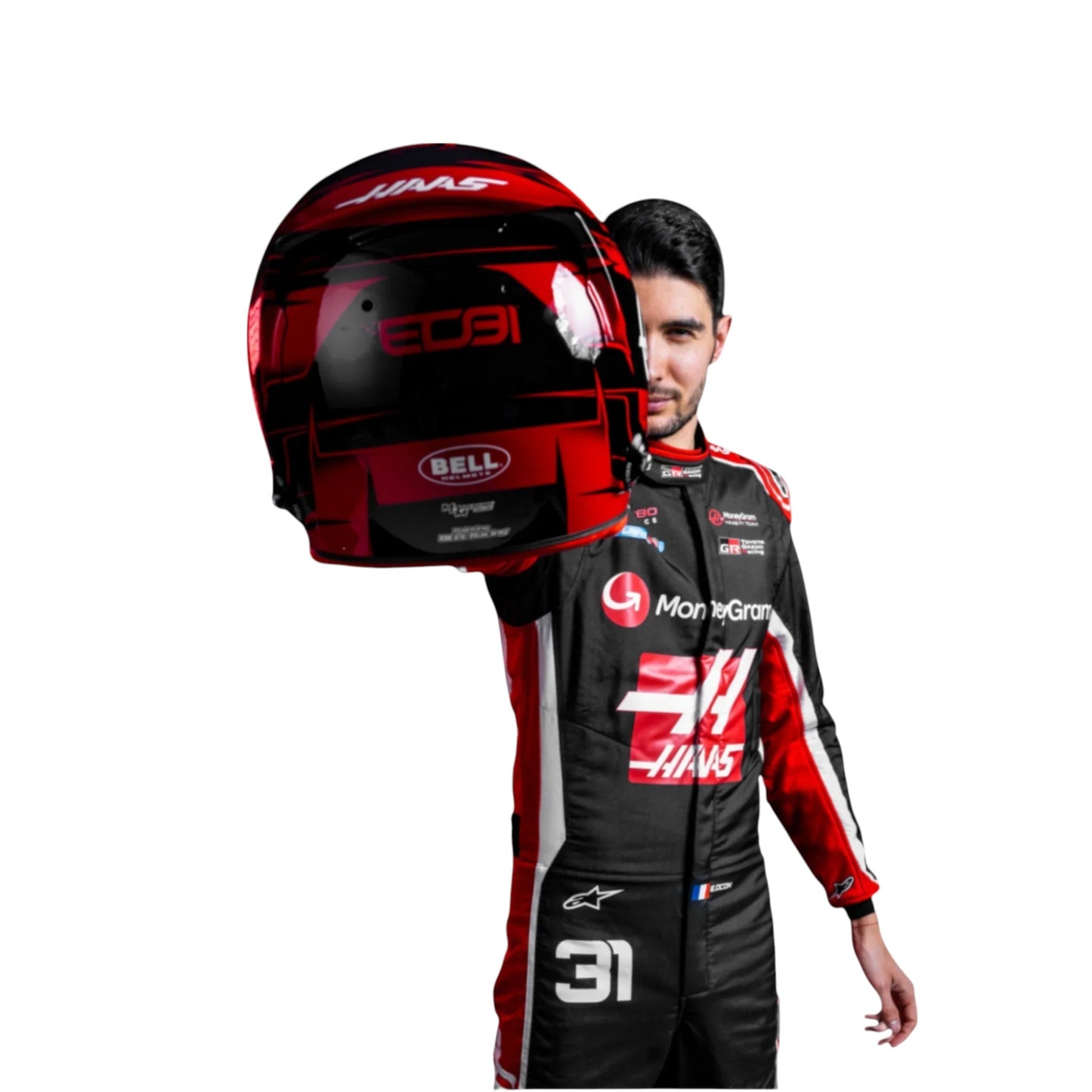 2025 Esteban Ocon Haas F1 Team Race Suit